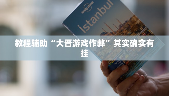 教程辅助“大晋游戏作弊”其实确实有挂