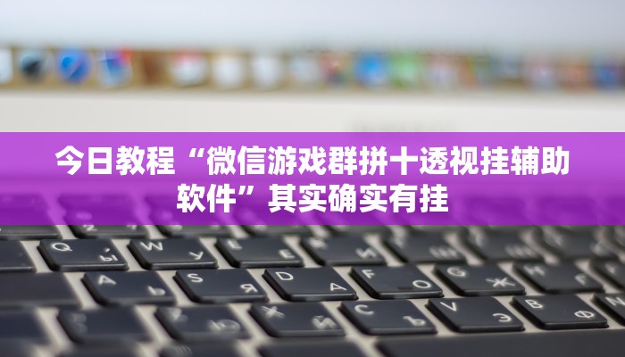 今日教程“微信游戏群拼十透视挂辅助软件”其实确实有挂 今日教程“微信游戏群拼十透视挂辅助软件”其实确实有挂