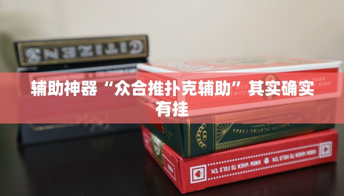 辅助神器“众合推扑克辅助”其实确实有挂 辅助神器“众合推扑克辅助”其实确实有挂