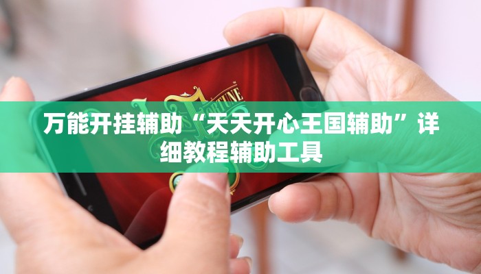 万能开挂辅助“天天开心王国辅助”详细教程辅助工具 万能开挂辅助“天天开心王国辅助”详细教程辅助工具